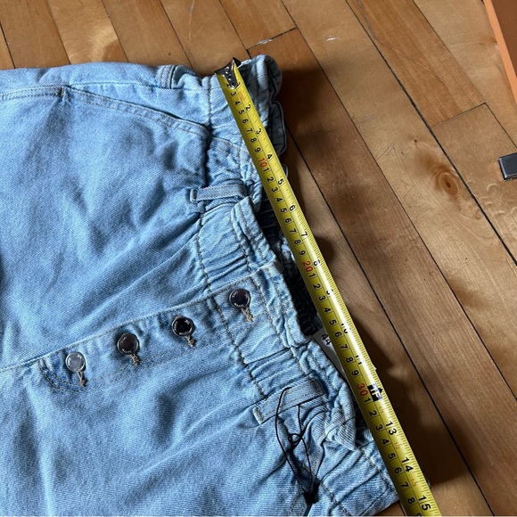 Zara NWT The Baggy High Rise Rigid Denim Short - Picture 8 of 8
